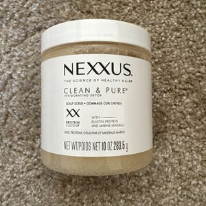 Nexxus Clean & Pure Invigorating Detox Scalp Scrub 10oz./283.5g New